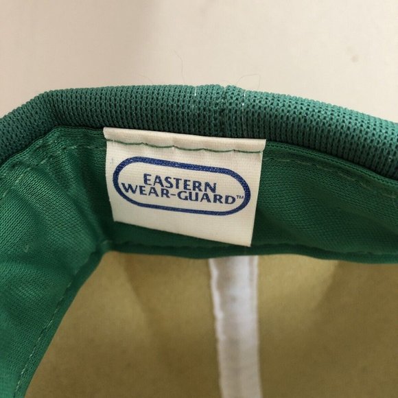Vintage Beck's Beer Trucker Style Hat Green White Snap-Back Eastern Wear Guard - Picture 4 of 5